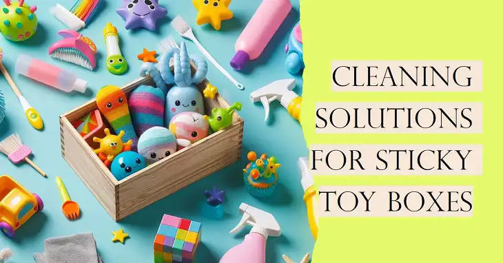 How to Clean Sticky Toy Boxes with Cleaning Solutions