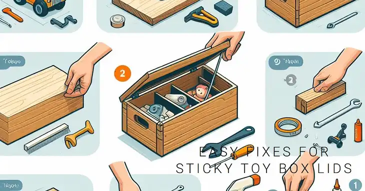 5 Simple Ways to Fix a Sticky Toy Box Lid