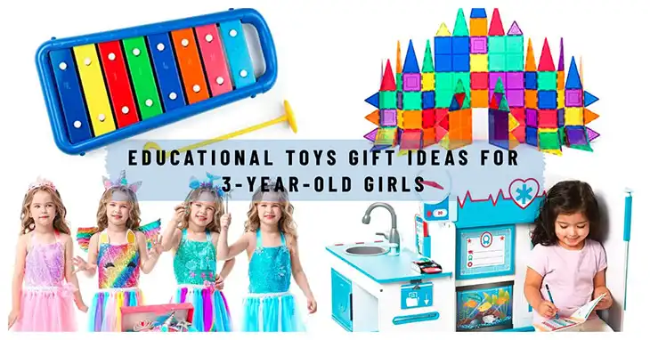 Educational Toys Gift Ideas for 3-Year-Old Girls