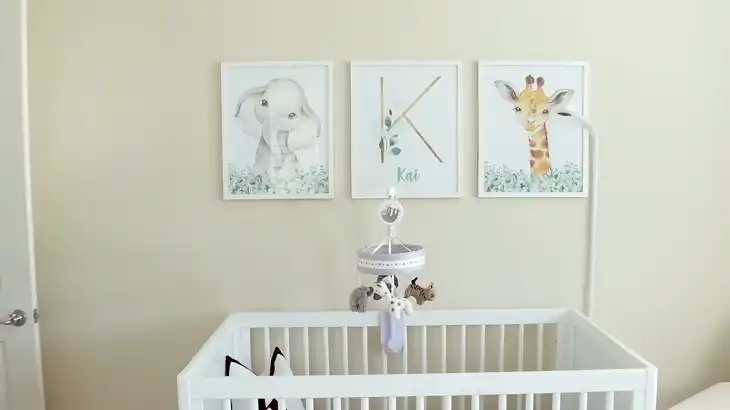 Safe Things to Hang Above a Crib